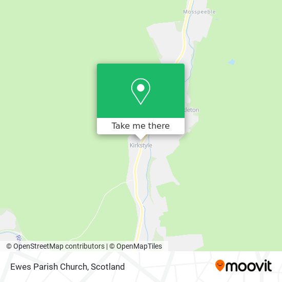 Ewes Parish Church map