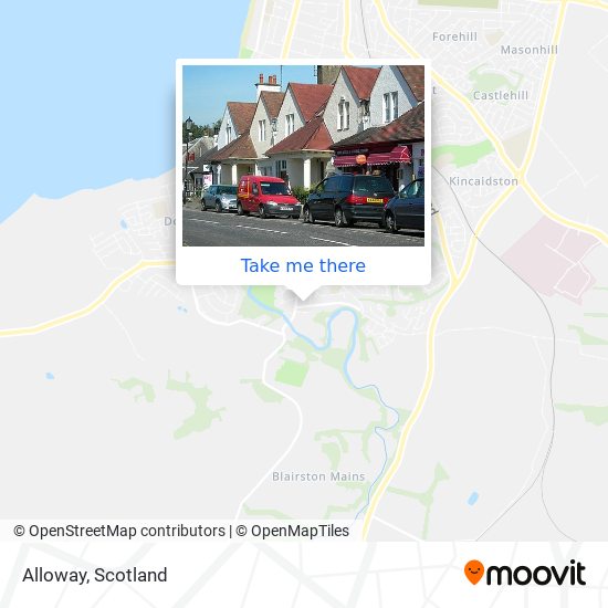 Alloway map