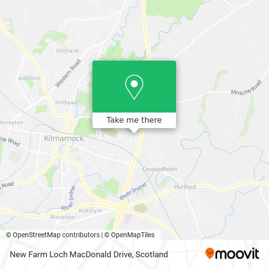 New Farm Loch MacDonald Drive map
