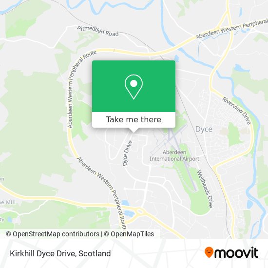 Kirkhill Dyce Drive map