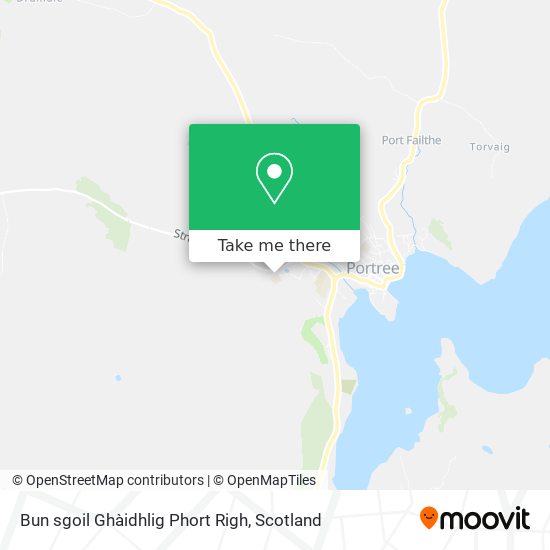 Bun sgoil Ghàidhlig Phort Righ map