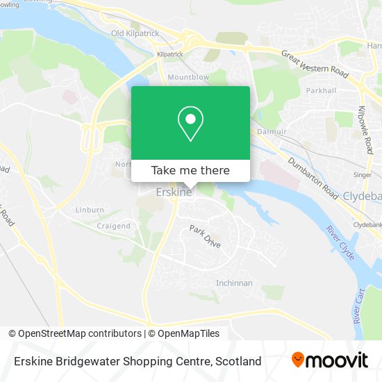 Erskine Bridgewater Shopping Centre map