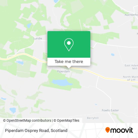 Piperdam Osprey Road map