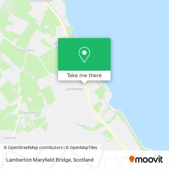 Lamberton Maryfield Bridge map