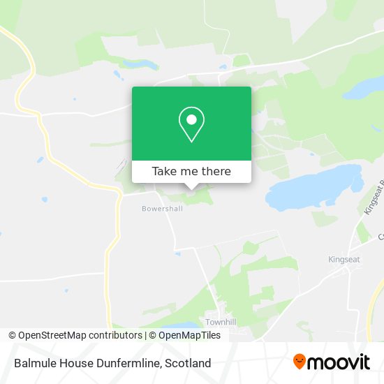 Balmule House Dunfermline map