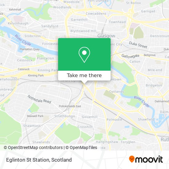 Eglinton St Station map