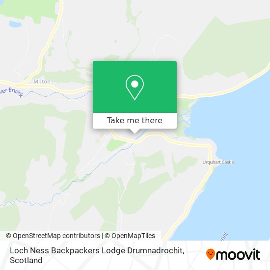 Loch Ness Backpackers Lodge Drumnadrochit map