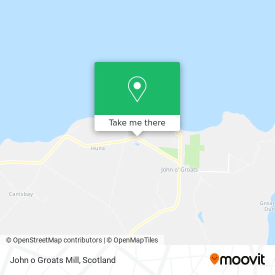 John o Groats Mill map