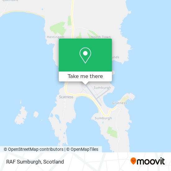 RAF Sumburgh map