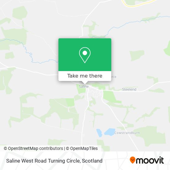 Saline West Road Turning Circle map