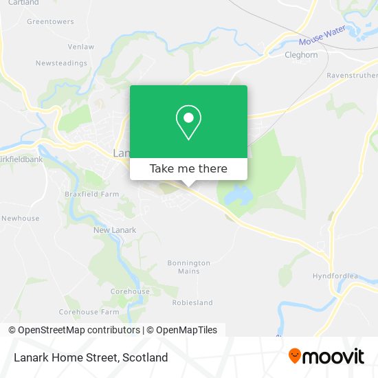 Lanark Home Street map