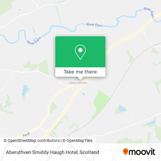 Aberuthven Smiddy Haugh Hotel map