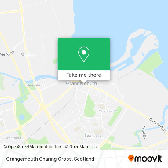 Grangemouth Charing Cross map