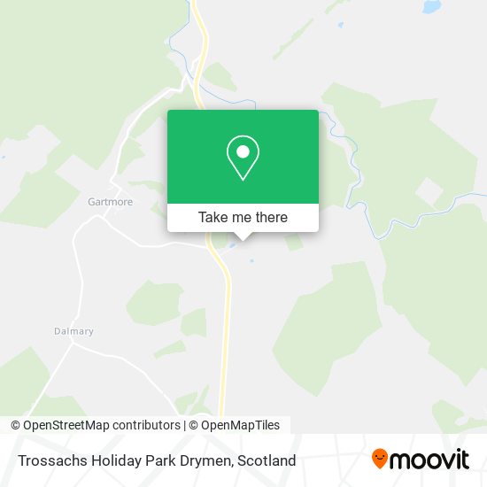 Trossachs Holiday Park Drymen map