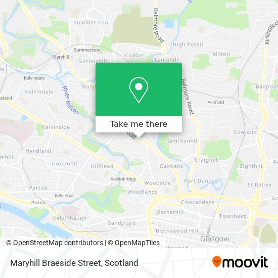Maryhill Braeside Street map