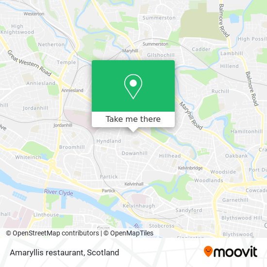 Amaryllis restaurant map