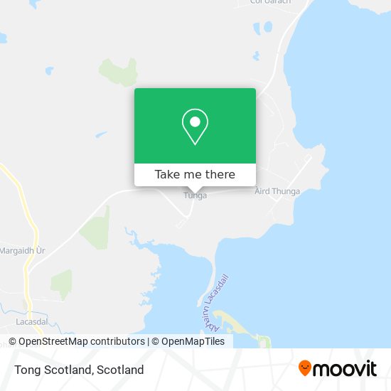 Tong Scotland map