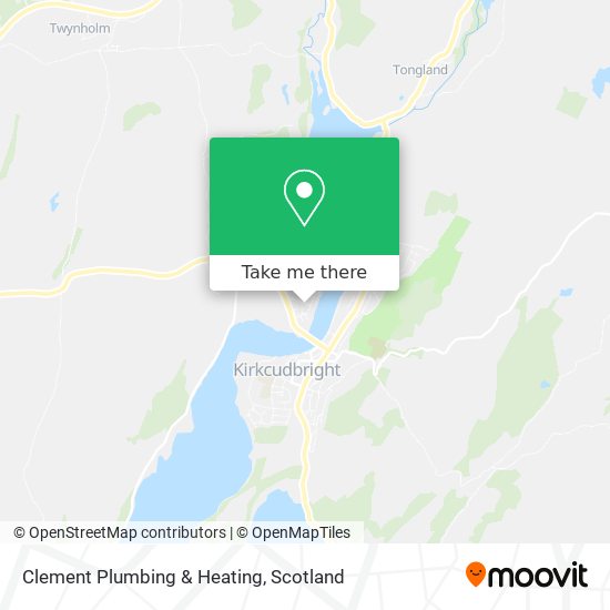 Clement Plumbing & Heating map