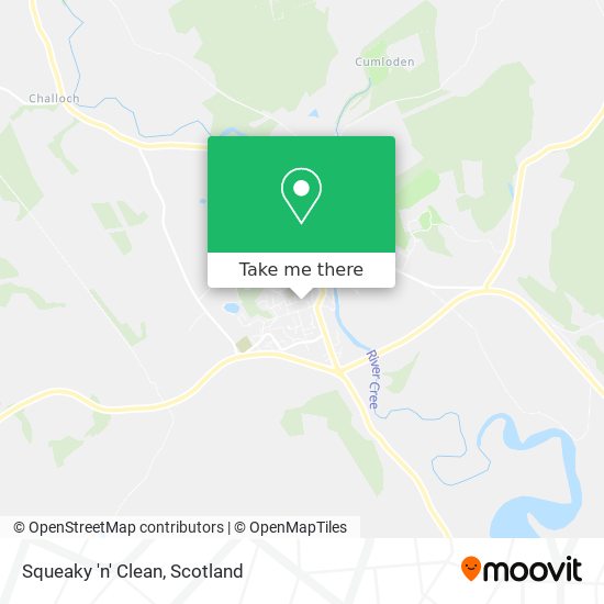 Squeaky 'n' Clean map
