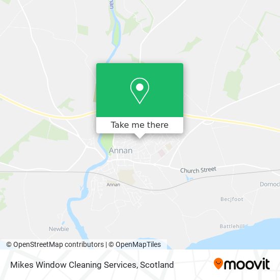 Mikes Window Cleaning Services map