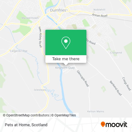 Pets at Home map