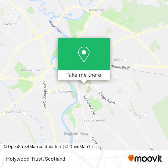 Holywood Trust map