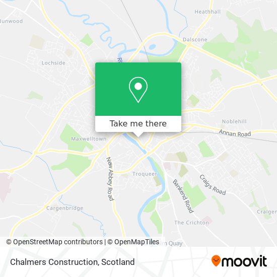 Chalmers Construction map