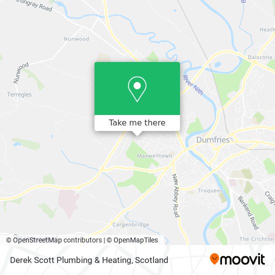 Derek Scott Plumbing & Heating map