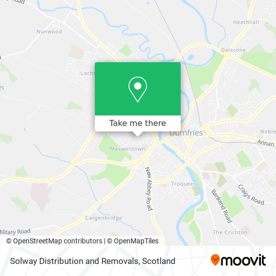 Solway Distribution and Removals map