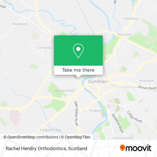 Rachel Hendry Orthodontics map