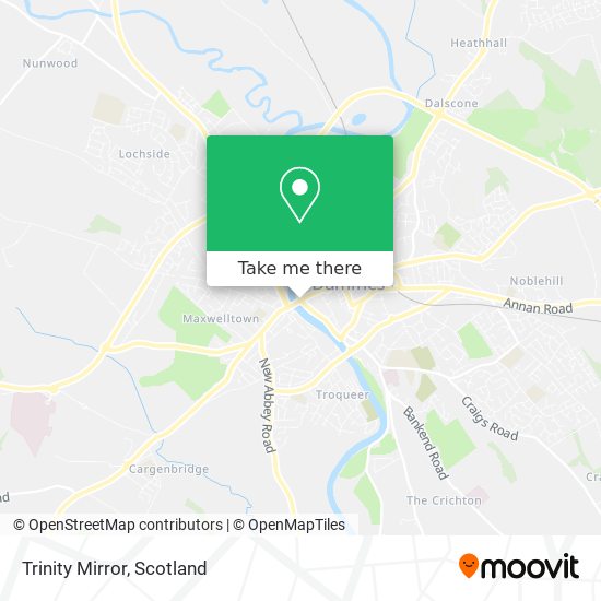 Trinity Mirror map