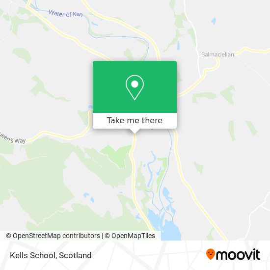 Kells School map