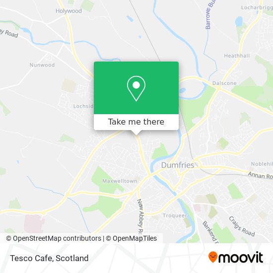 Tesco Cafe map