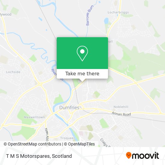 T M S Motorspares map