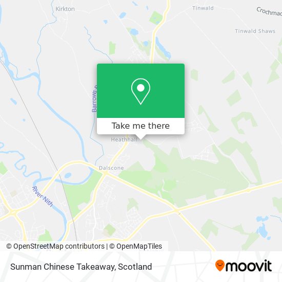 Sunman Chinese Takeaway map