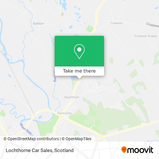 Lochthorne Car Sales map