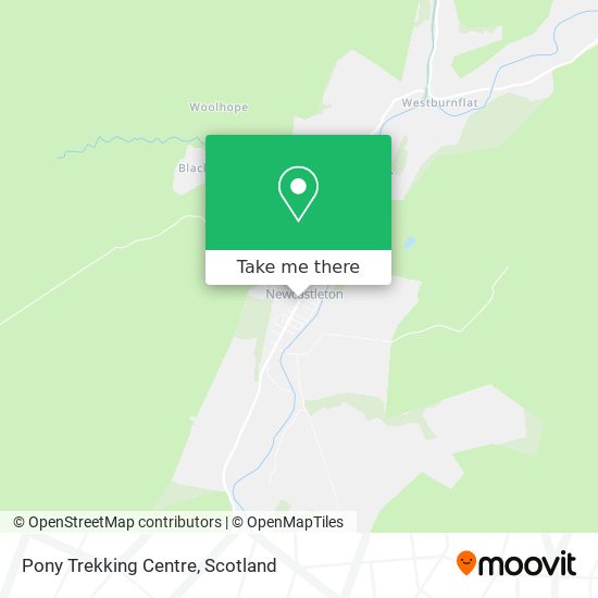 Pony Trekking Centre map