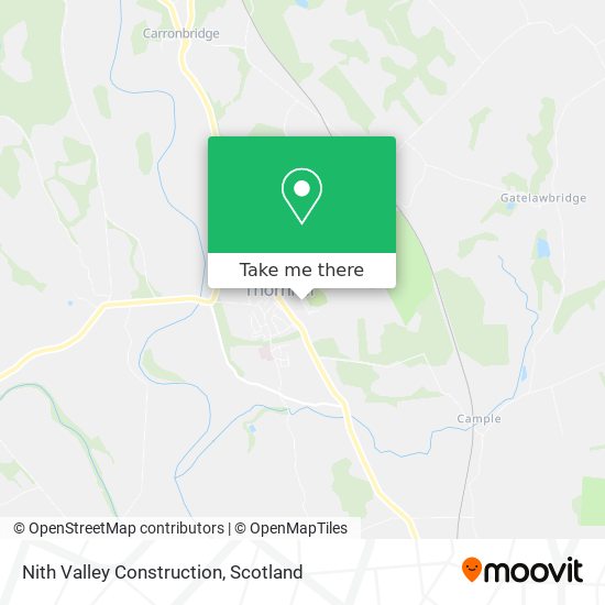Nith Valley Construction map