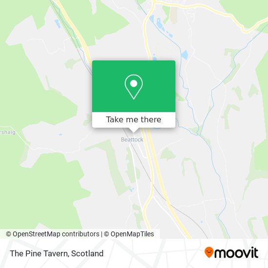The Pine Tavern map