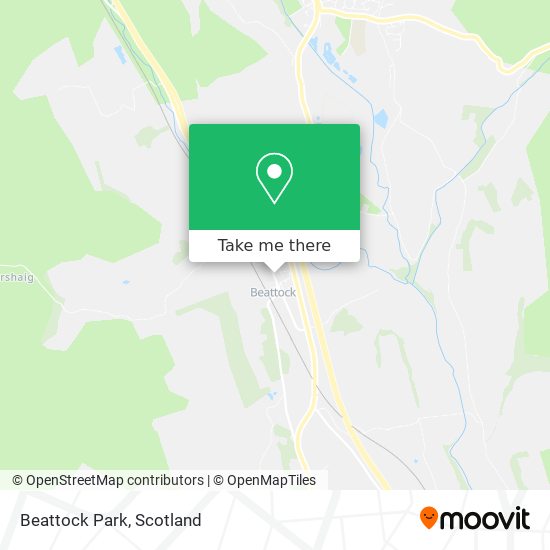 Beattock Park map