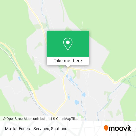 Moffat Funeral Services map