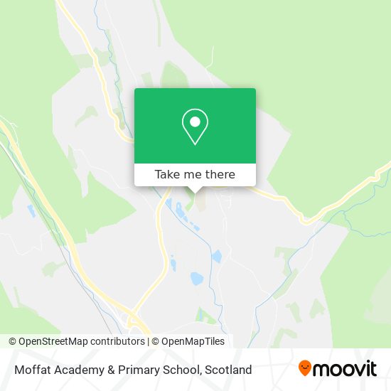 Moffat Academy & Primary School map