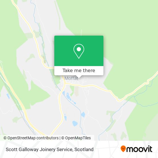 Scott Galloway Joinery Service map