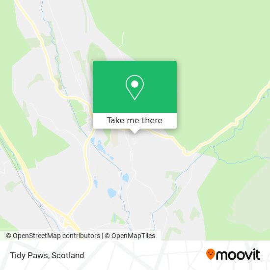 Tidy Paws map