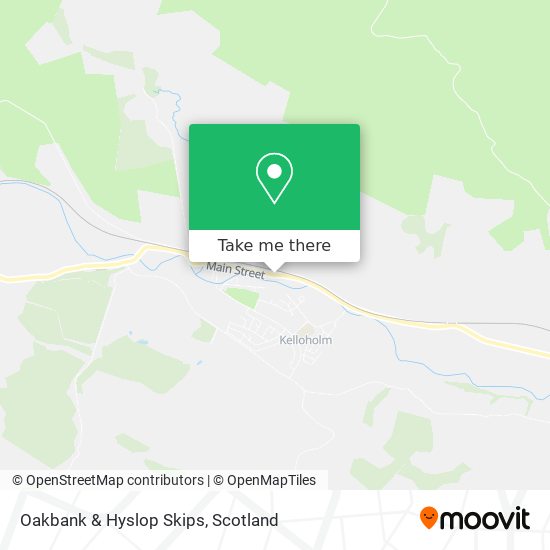 Oakbank & Hyslop Skips map