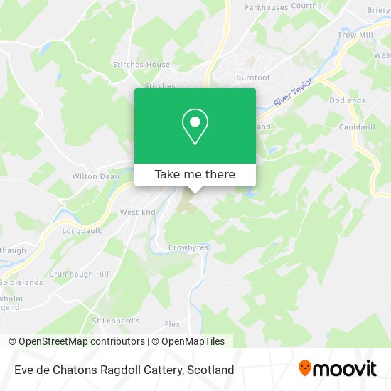Eve de Chatons Ragdoll Cattery map