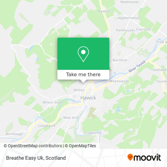 Breathe Easy Uk map