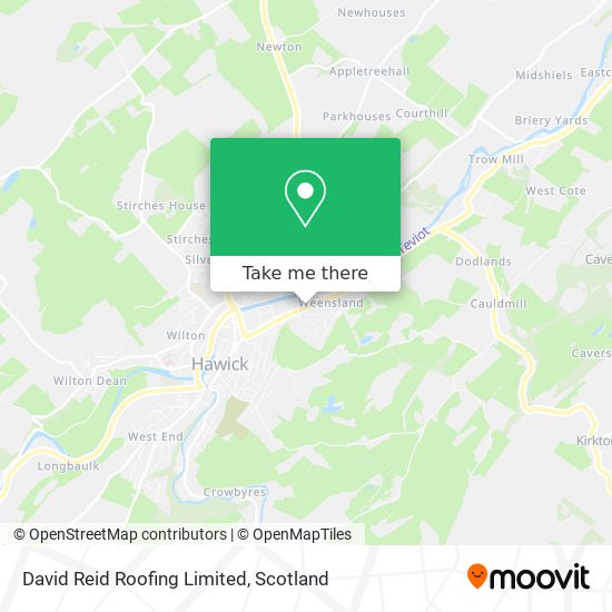 David Reid Roofing Limited map