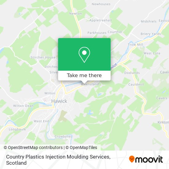 Country Plastics Injection Moulding Services map