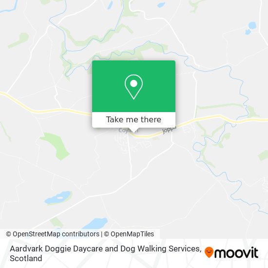 Aardvark Doggie Daycare and Dog Walking Services map